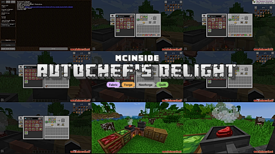 Autochef's Delight Mod for Minecraft