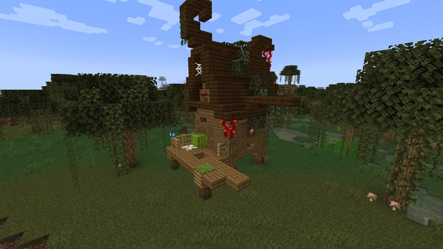 Valhelsia Structures Mod (1.21.10, 1.20.1) – Abandoned Buildings, Dungeons,… screenshot 3 showing mod in action