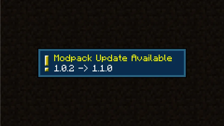 Modpack Update Checker Mod (1.21.6) Screenshot