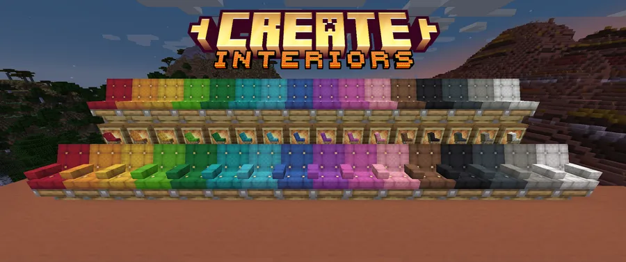 Create: Interiors Mod (1.21.1) Screenshot
