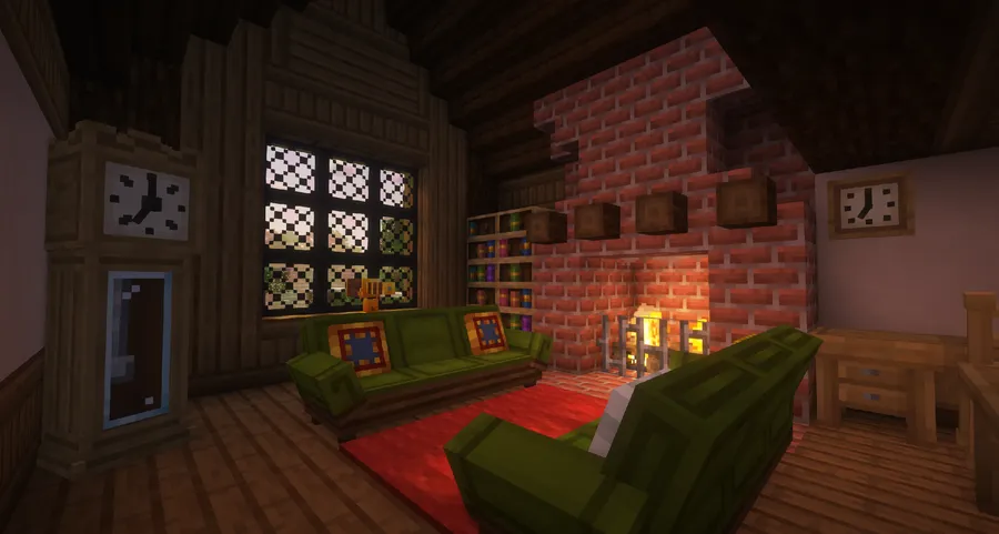 Lucky's Cozy Home: Refurnished Mod (1.21.1) Screenshot