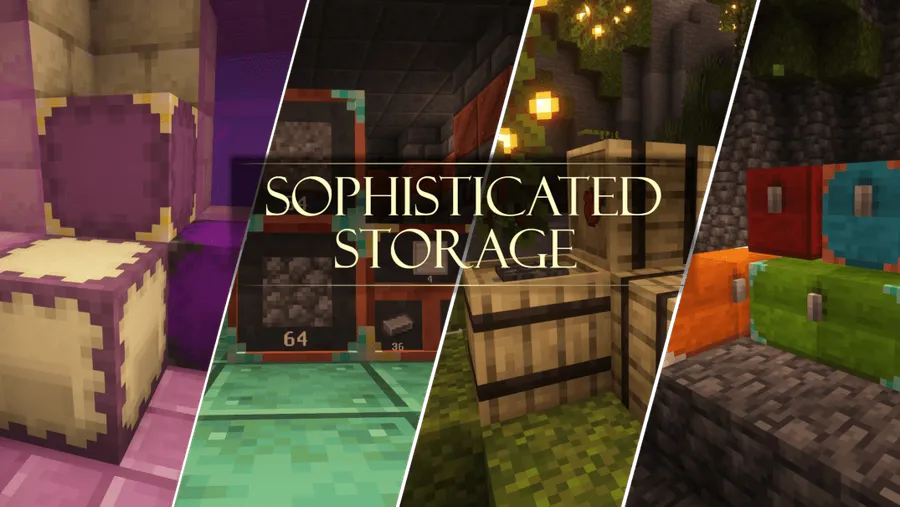 Sophisticated Storage Mod (26.1.1) Screenshot