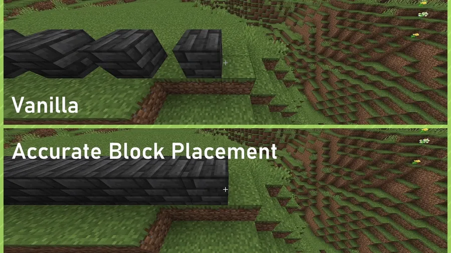Accurate Block Placement Reborn Mod (26.1.1) Screenshot