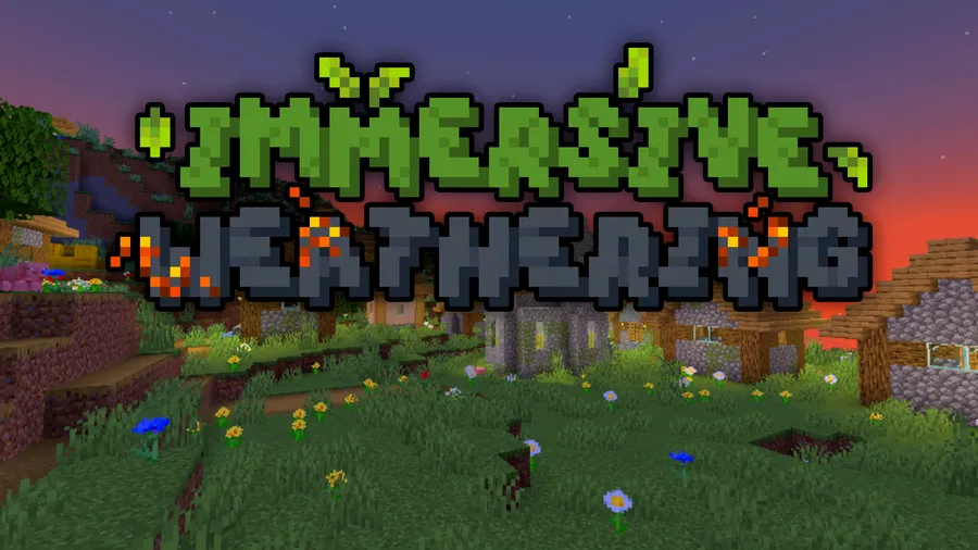 Immersive Weathering Mod (1.20.1) Screenshot