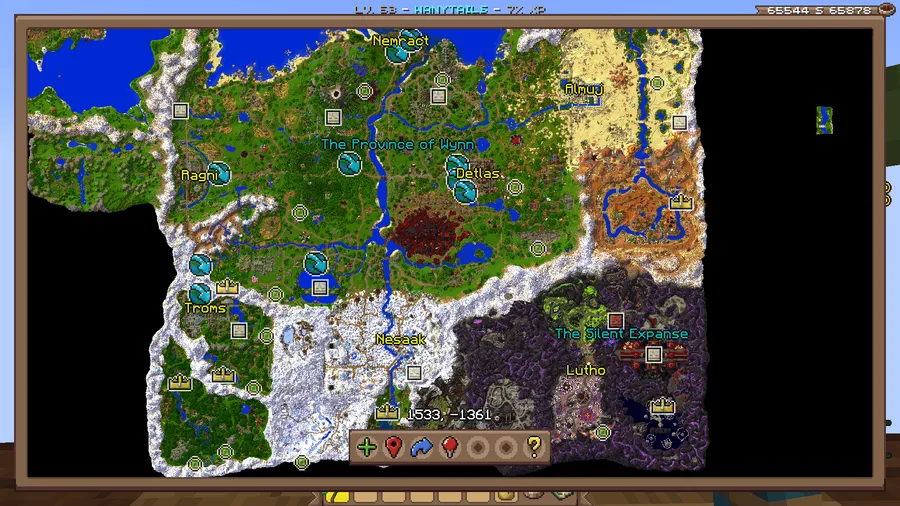 Wynntils Mod (1.21.11) Screenshot