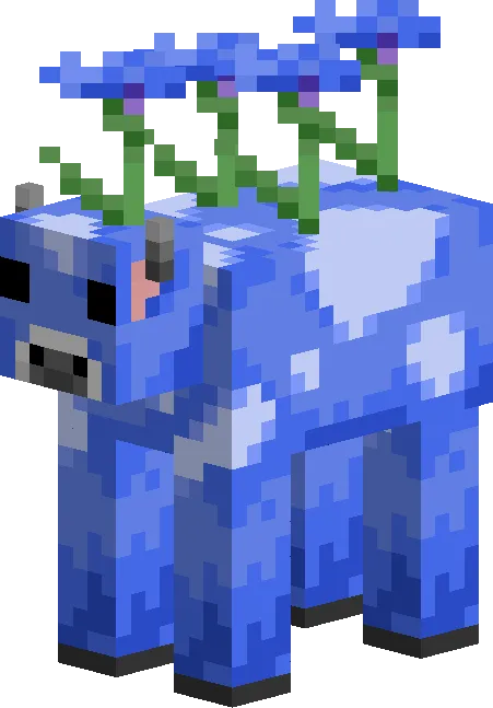 Friends&Foes - Flowery Mooblooms (Forge/NeoForge) Mod (1.21.11) Screenshot