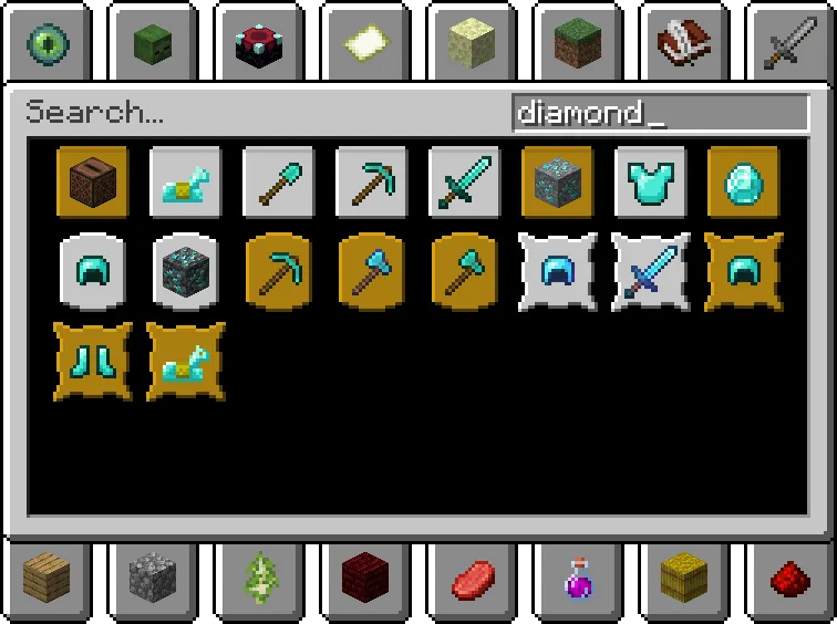 Advancements Search Mod (26.1.1) Screenshot