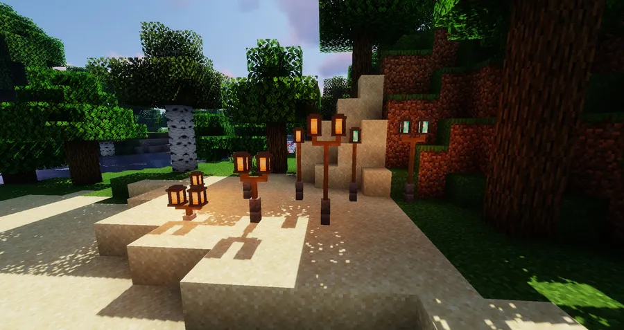 Macaw's Lights and Lamps Mod (26.1) Screenshot