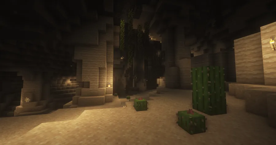 YUNG's Cave Biomes Mod (1.21.1) Screenshot