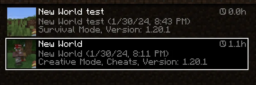 World Play Time Mod (26.1) Screenshot