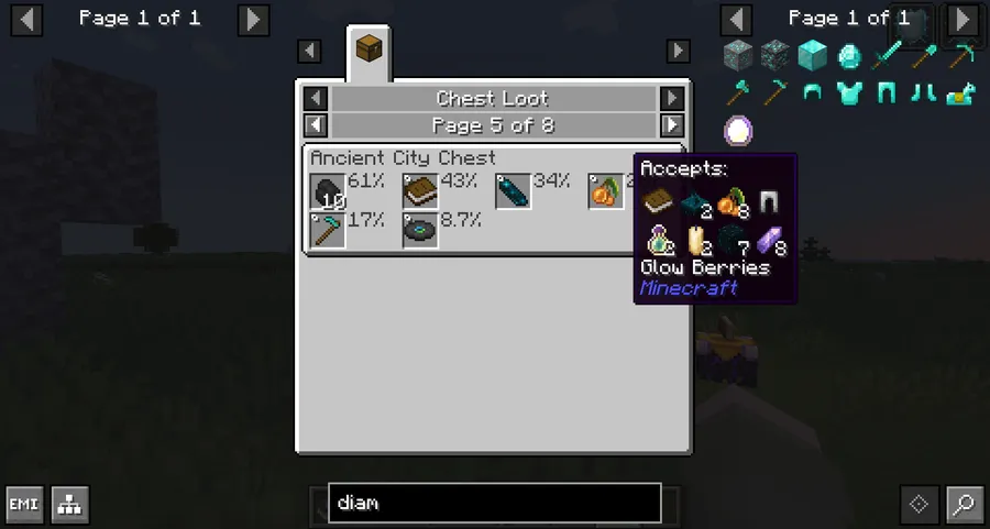 EMI Loot Mod (1.21.1) Screenshot