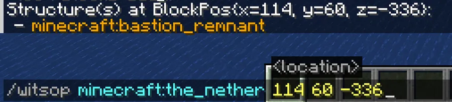 WITS (What Is This Structure?) Mod (26.1) Screenshot