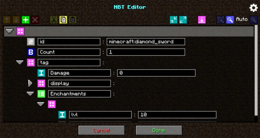 IBE Editor Mod (1.20.4) Screenshot