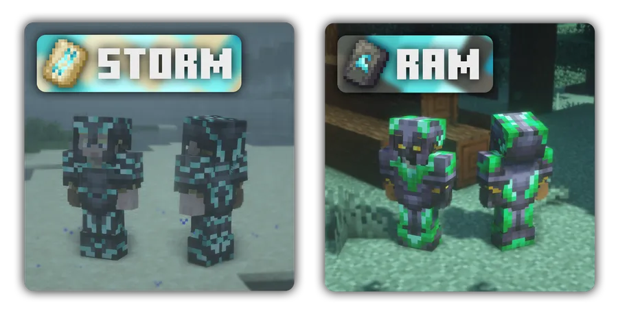 More Armor Trims Mod (1.21.11) Screenshot