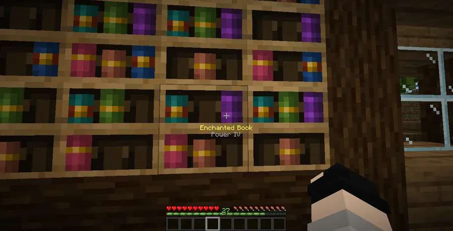 Chiseled Bookshelf Visualizer Mod (1.21.8) Screenshot