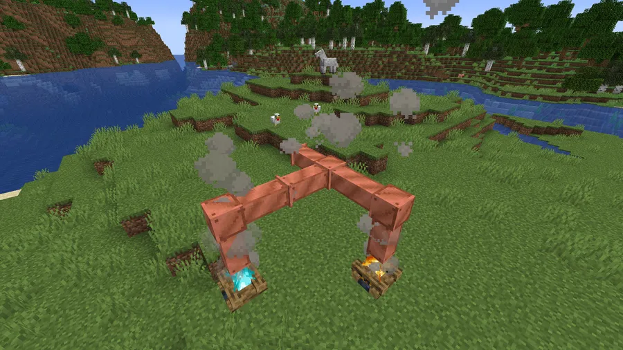 Simple Copper Pipes Mod (26.1.1) Screenshot