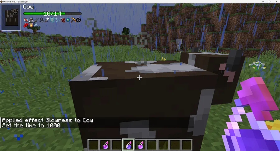 TslatEntityStatus Mod (1.21.11) Screenshot