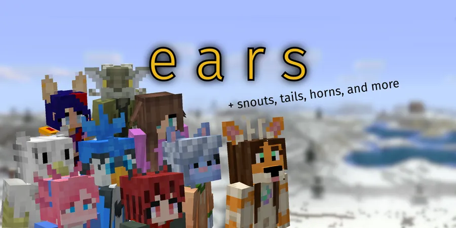 Ears (+ Snouts/Muzzles, Tails, Horns, Wings, and More) Mod (26.1) Screenshot