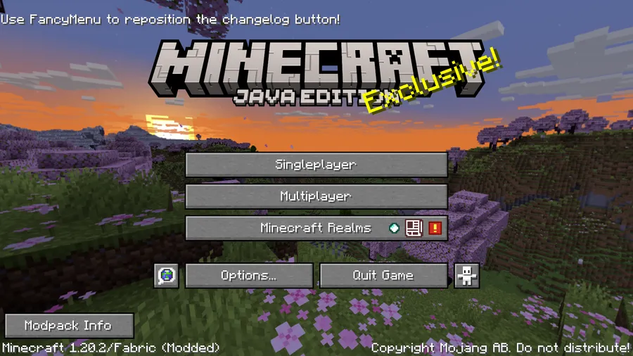 Modpack Update Checker Mod (1.21.6) Screenshot