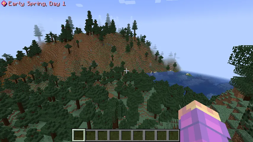SeasonHud-Fabric Mod (1.21.11) Screenshot