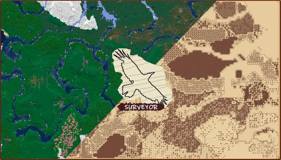 Surveyor Map Framework Mod (26.1) Screenshot