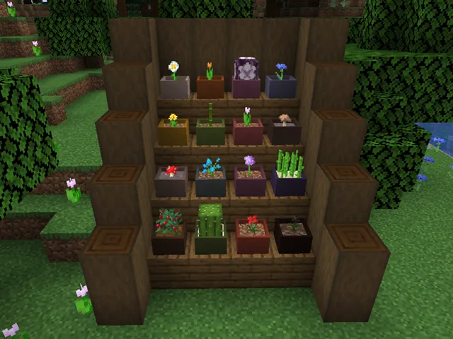 Botany Pots Mod (1.21.1) Screenshot