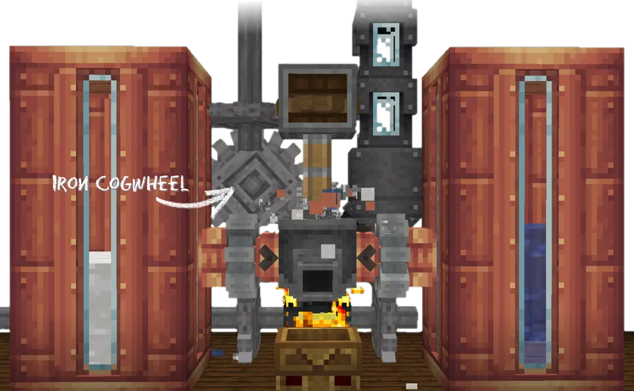 Create: Extended Cogwheels Mod (1.20.1) Screenshot