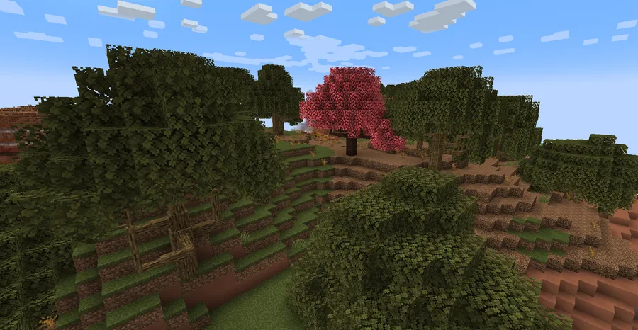 Dynamic Trees - Quark Mod (1.20.1) Screenshot