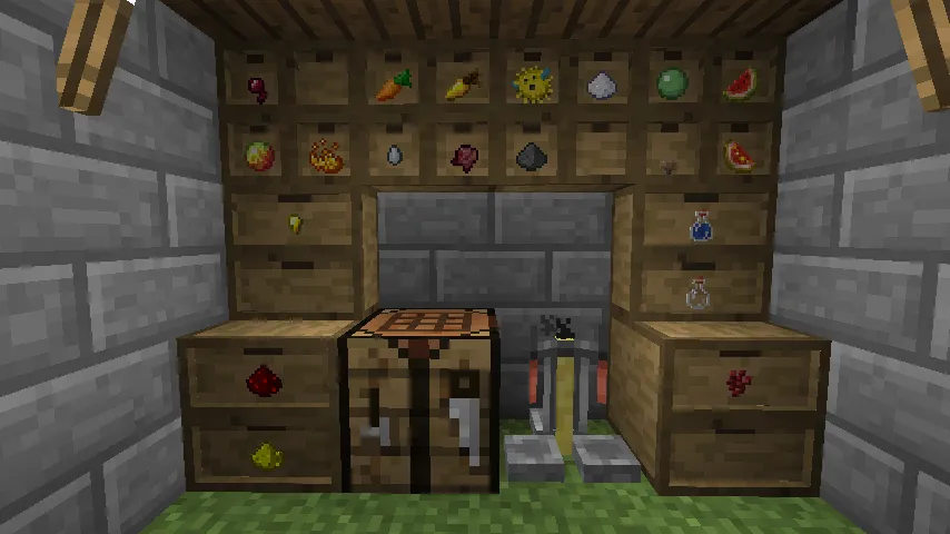 Storage Drawers Mod (1.21.11) Screenshot