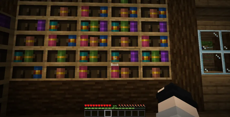 Chiseled Bookshelf Visualizer Mod (1.21.8) Screenshot