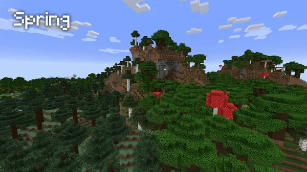 Fabric Seasons Mod (1.21.1) Screenshot
