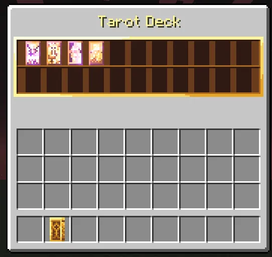 Tarot Cards Mod (1.20.4) Screenshot
