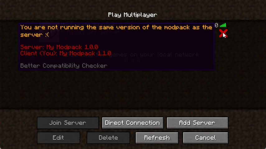 Better Compatibility Checker Mod (26.1) Screenshot
