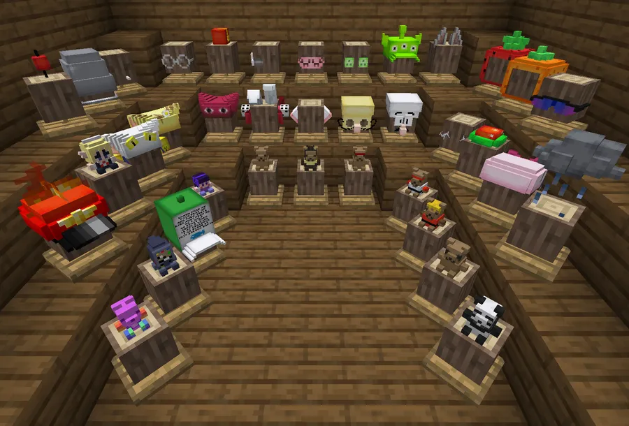 Simple Hats Mod (1.21.1) Screenshot