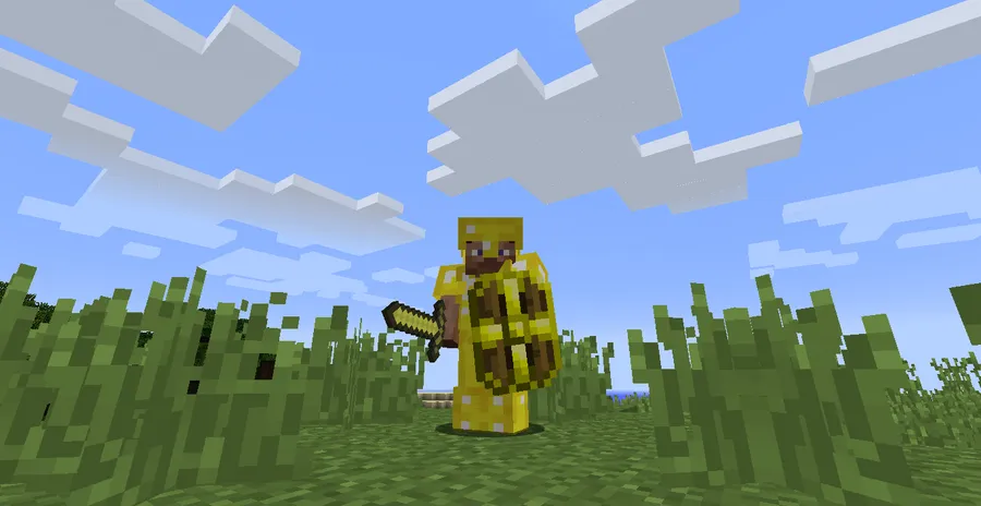 Spartan Shields Mod (1.20.1) Screenshot