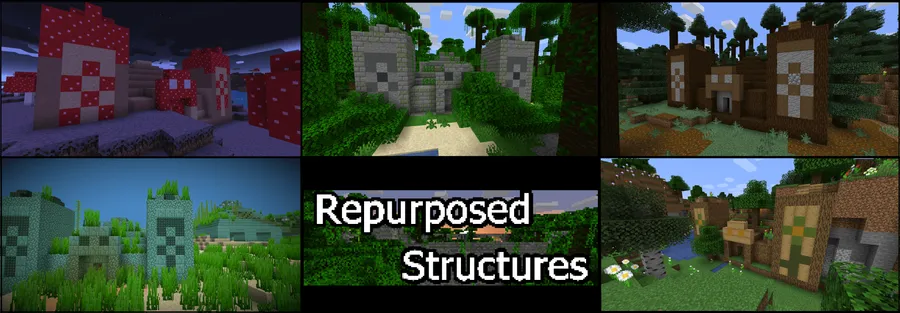 Repurposed Structures - Neoforge/Forge Mod (26.1) Screenshot