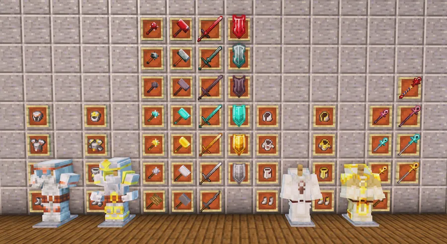 Paladins & Priests (RPG Series) Mod (1.21.1) Screenshot