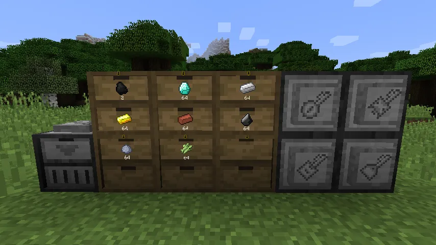 Storage Drawers Mod (1.21.11) Screenshot