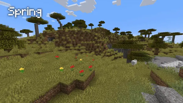 Fabric Seasons Mod (1.21.1) Screenshot