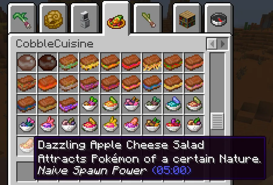 CobbleCuisine Mod (1.21.1) Screenshot