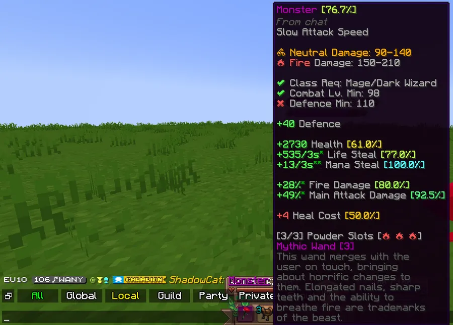 Wynntils Mod (1.21.11) Screenshot