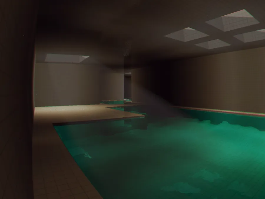 Minecraft Backrooms Found Footage Mod (1.20.1) Screenshot