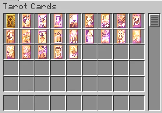 Tarot Cards Mod (1.20.4) Screenshot
