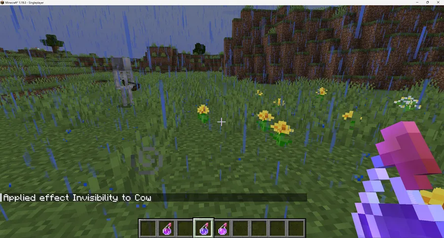 TslatEntityStatus Mod (1.21.11) Screenshot