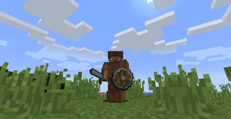 Spartan Shields Mod (1.20.1) Screenshot