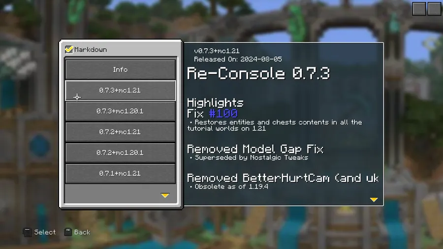 Modpack Update Checker Mod (1.21.6) Screenshot
