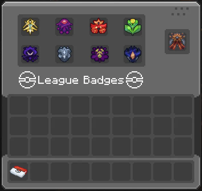 【Cobblemon】BadgeBox Mod (1.21.1) Screenshot