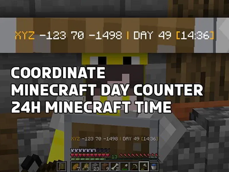 Day Counter (Original) for 1.16 - 1.21.10! Mod (1.21.10) Screenshot