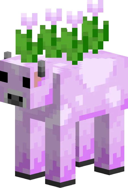 Friends&Foes - Flowery Mooblooms (Forge/NeoForge) Mod (1.21.11) Screenshot