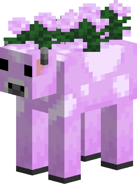 Friends&Foes - Flowery Mooblooms (Forge/NeoForge) Mod (1.21.11) Screenshot